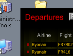 Flightboard gallery sample